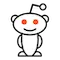 Reddit RSS logo
