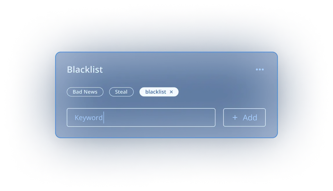 Blacklist Feature